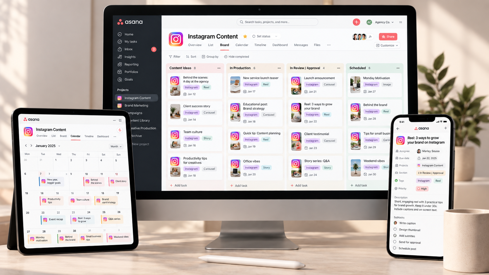 Planejamento de conteúdo em diferentes dispositivos